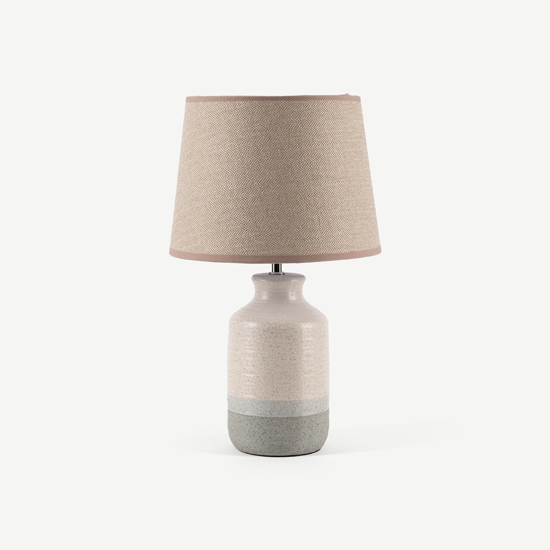 Cream ceramic table lamp sale