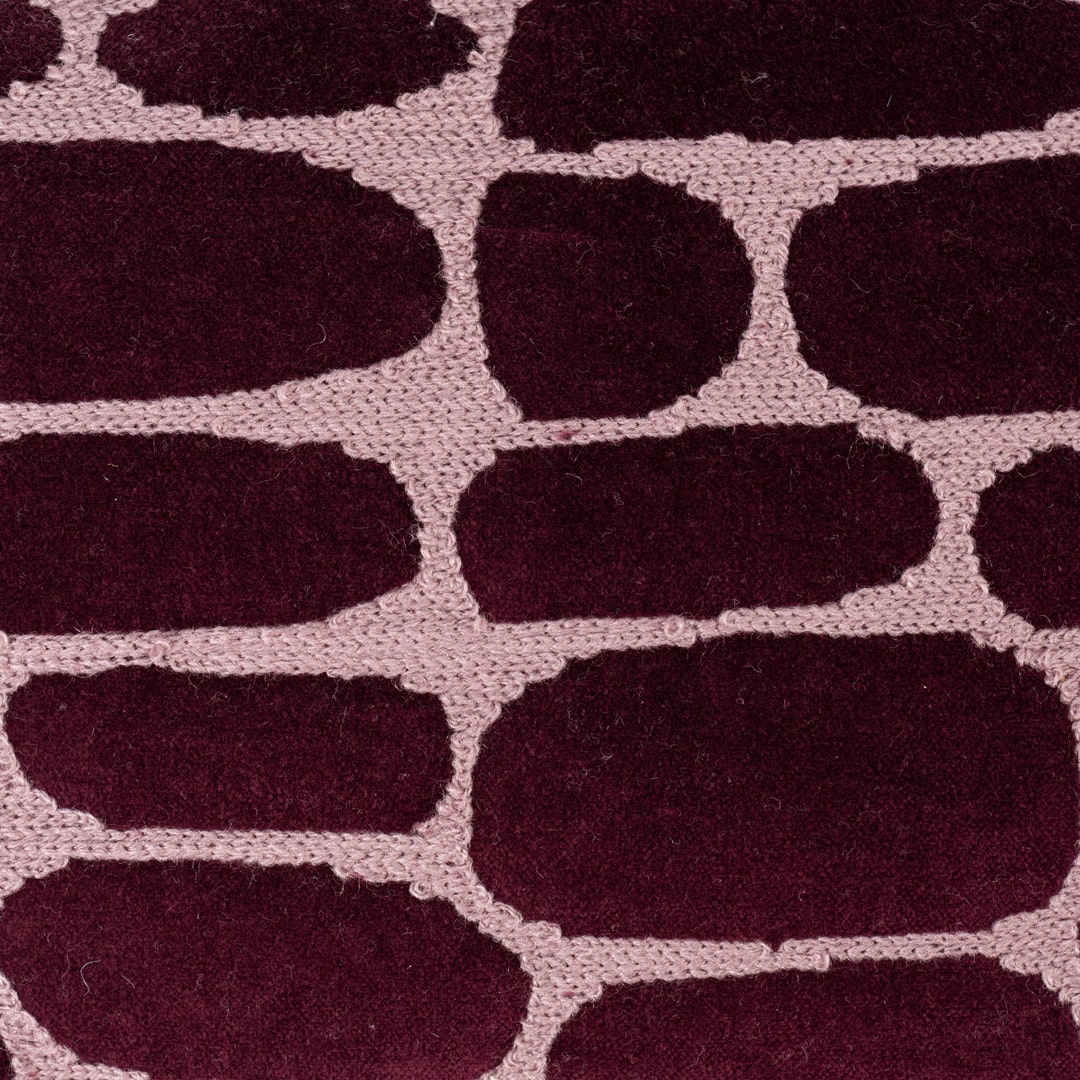 Avaya Velvet Quilted & Emb Cushion Multicolor