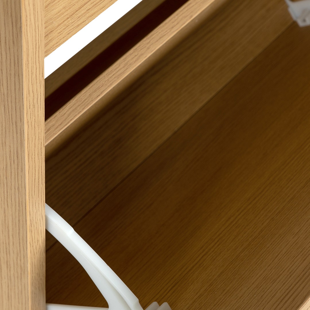 Averie 1 Shoe Rack Light Oak