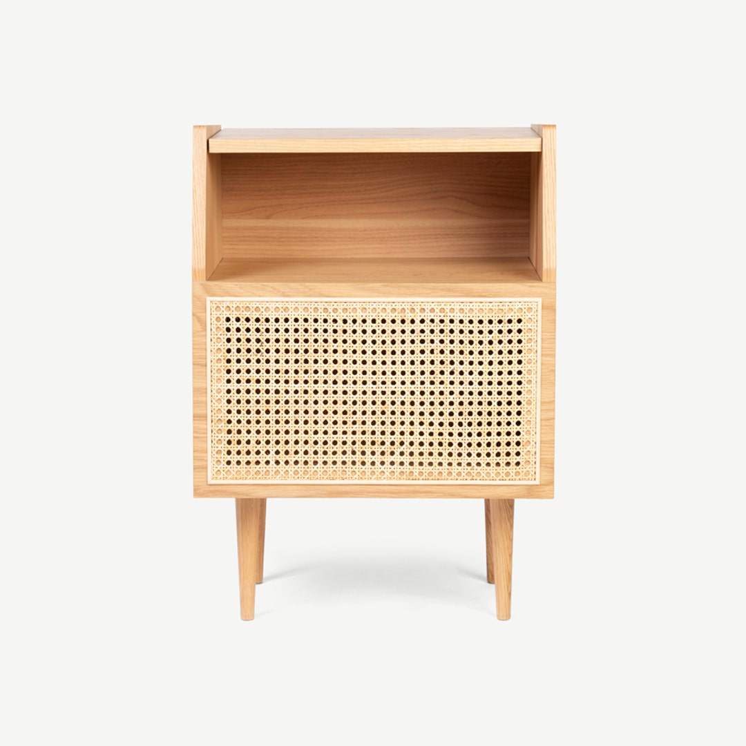 Bedside on sale table oak