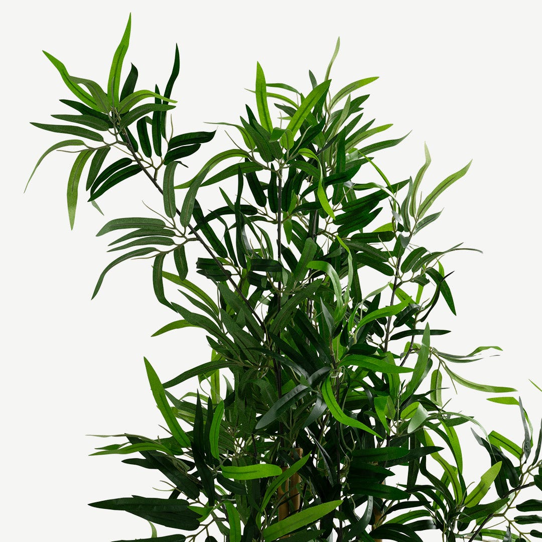 شجرة بامبو صناعية مع وعاء - 182 سم