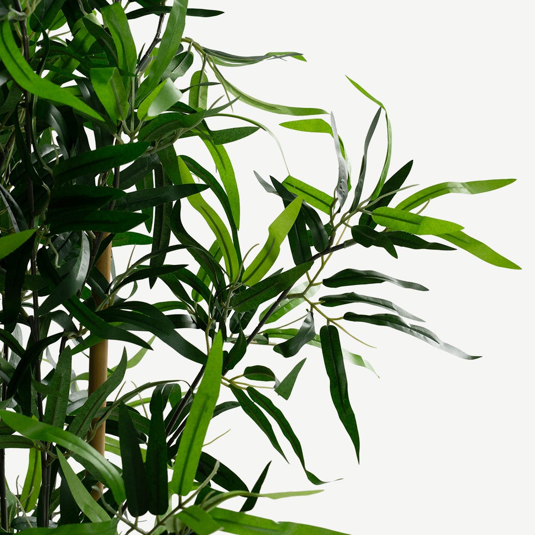 شجرة بامبو صناعية مع وعاء - 182 سم