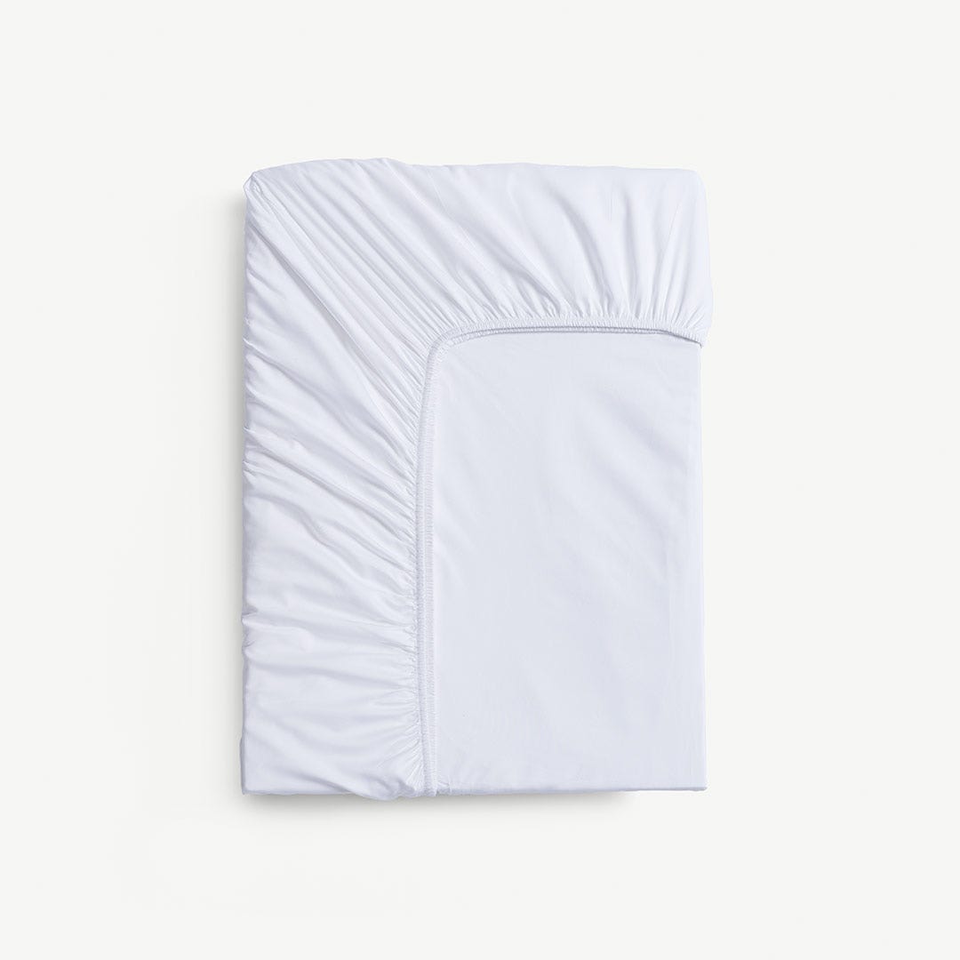 Beauty Fitted Sheet 120x200cm -White