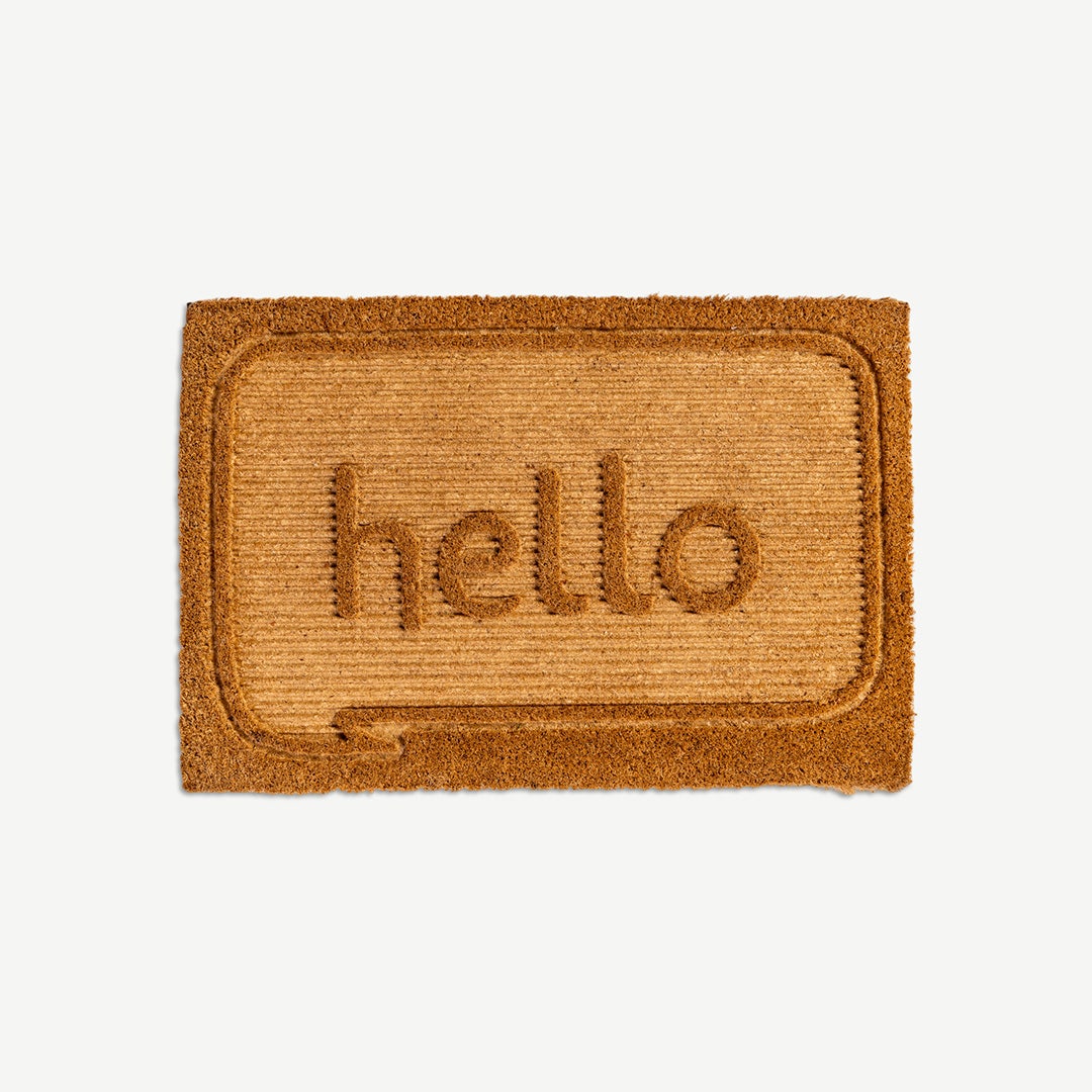 Benjie Embossed Door Mat