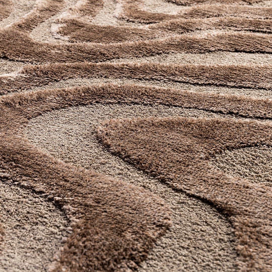 Berlo Woven Rug Brown- 160x230cm