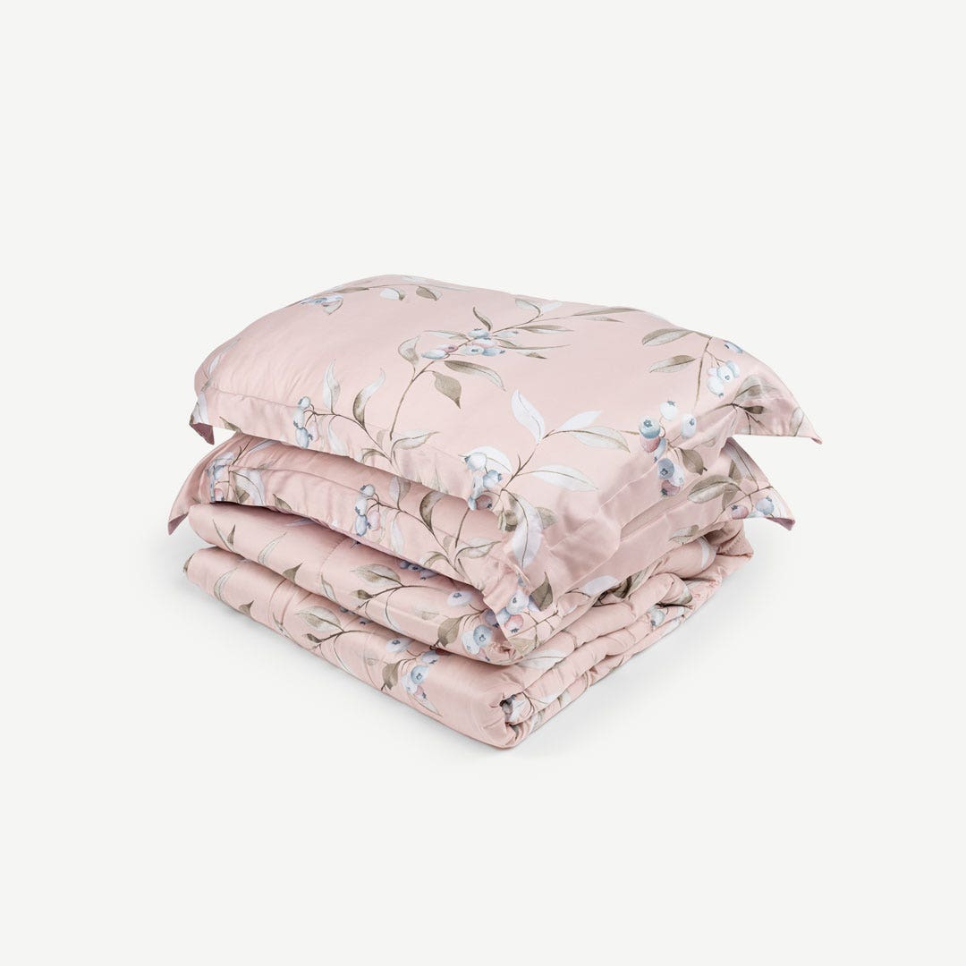 Berry 300TC Tencel Print Comforter Set of 3 pieces