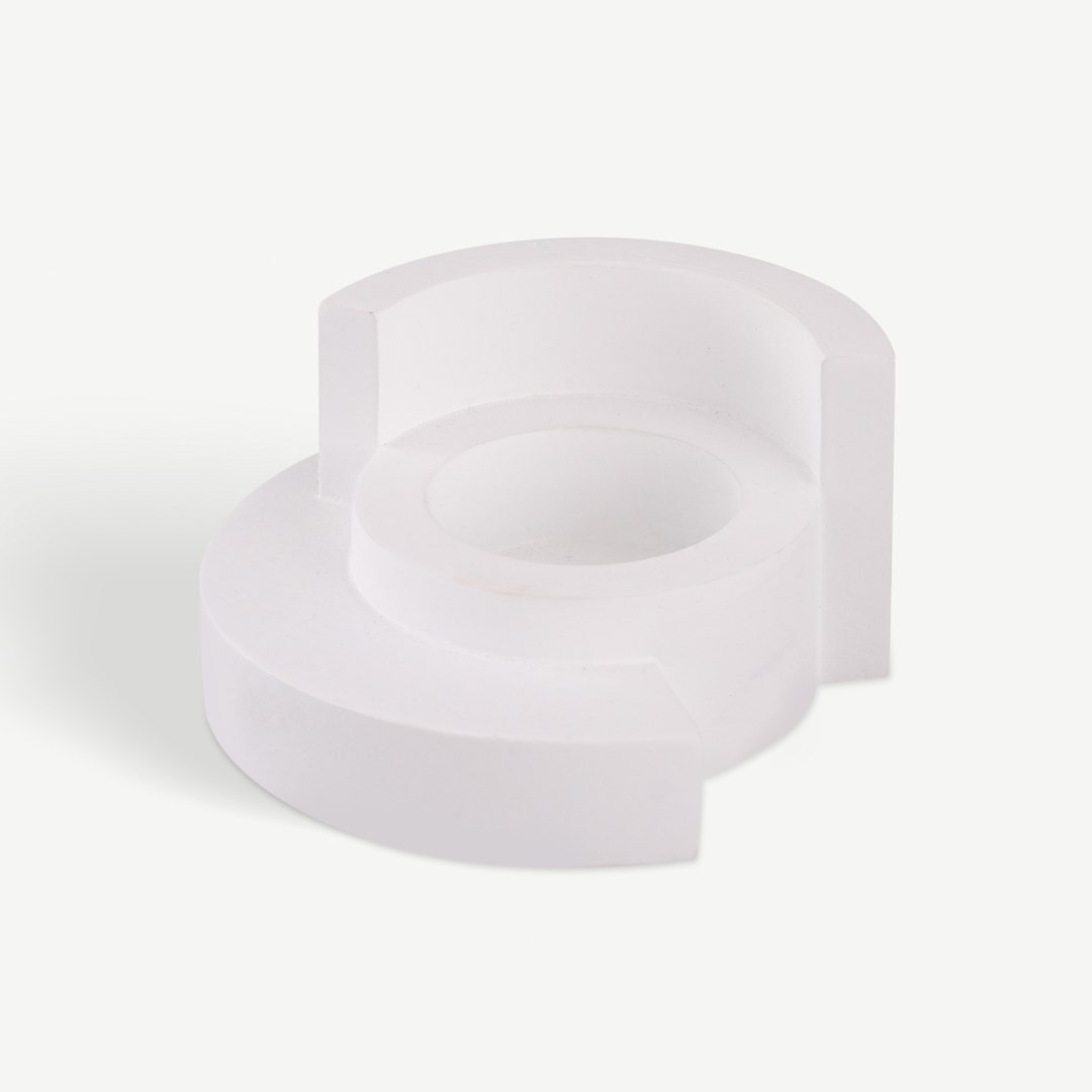 Blaike Candle Holder White