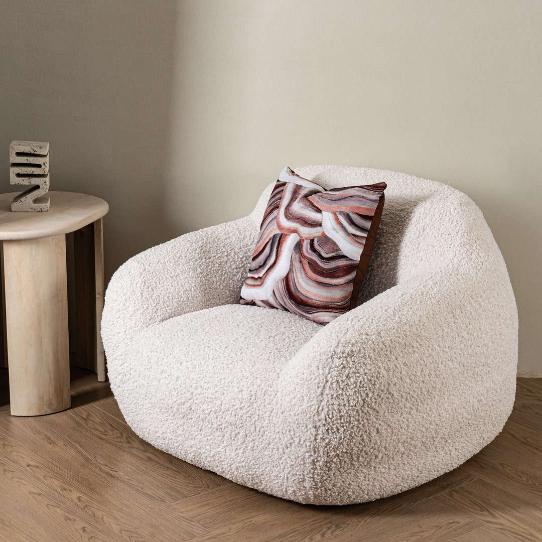 Blanco Accent Chair White