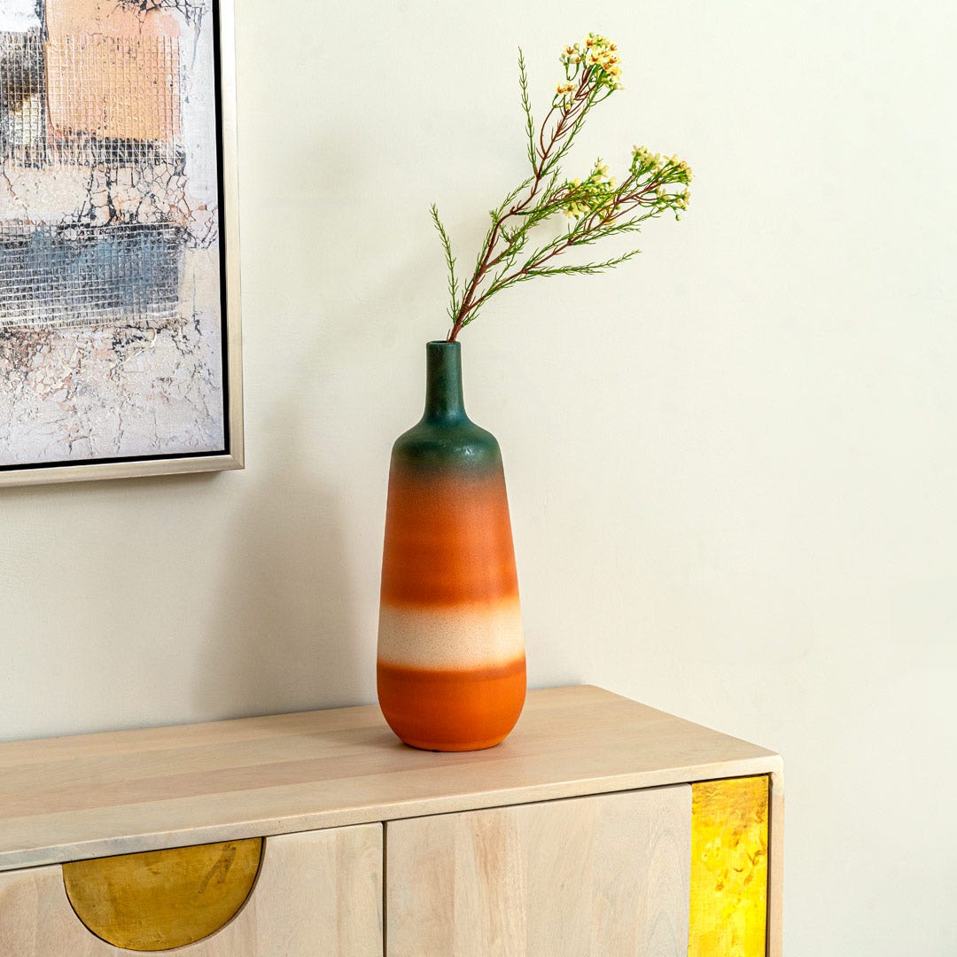 Bondi Ceramic Décor Vase - 43cm