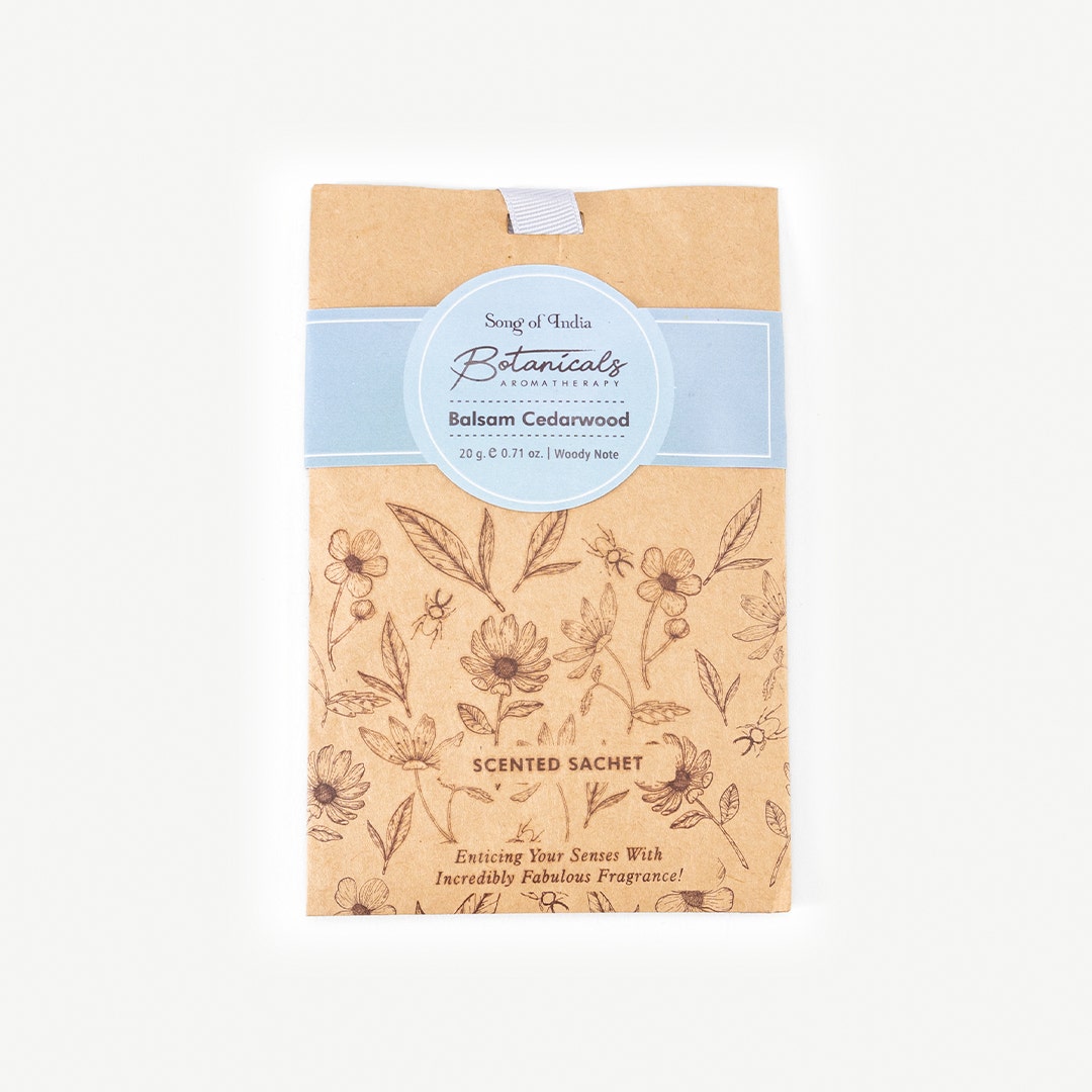 Botanicals Scented Sachet -Cedarwood