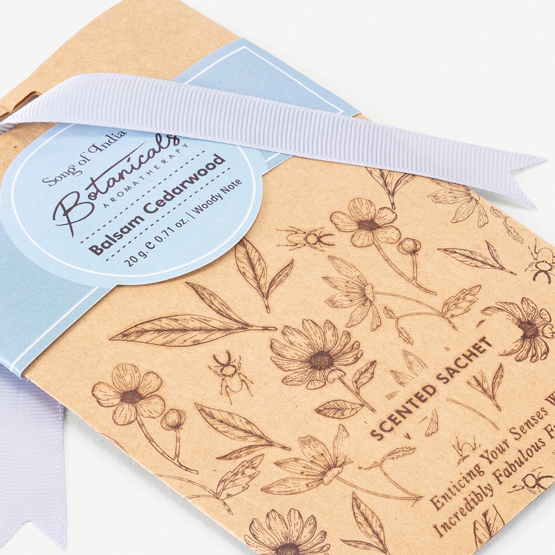 Botanicals Scented Sachet -Cedarwood