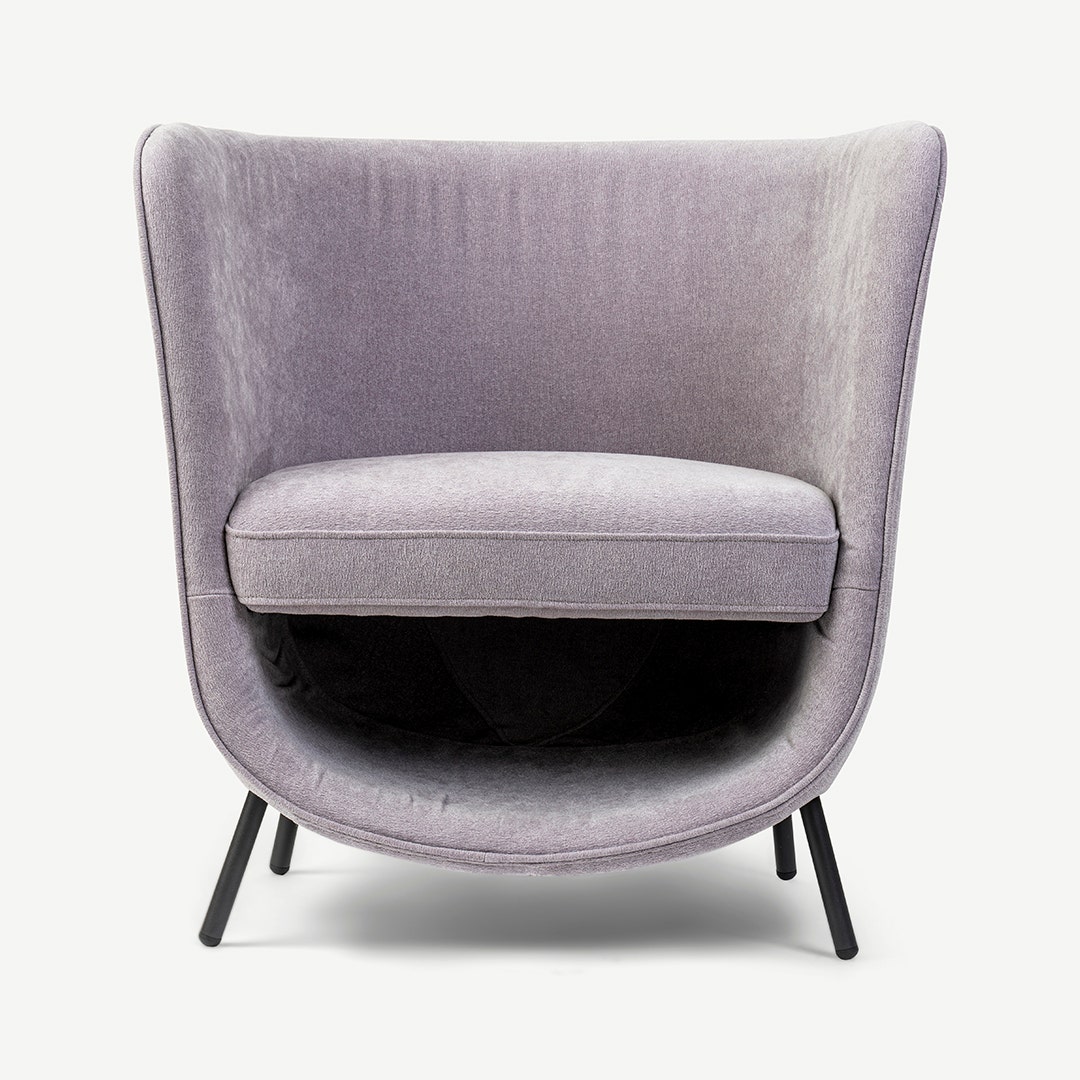 Pastel purple chair hot sale