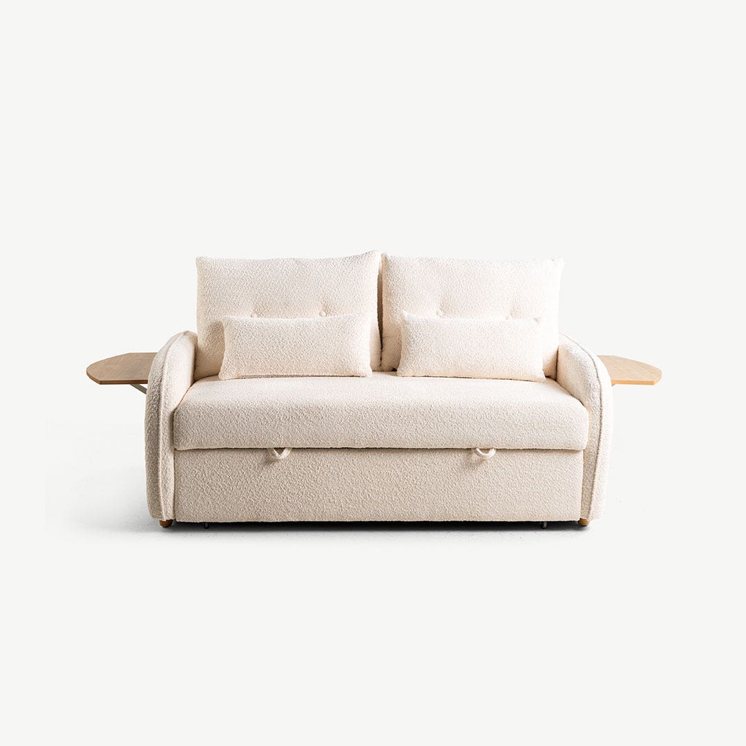 كايلان كنبة سرير ثنائية - عاجي