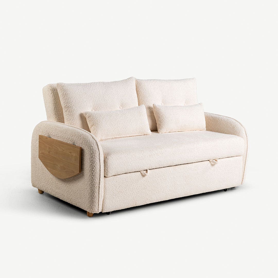 كايلان كنبة سرير ثنائية - عاجي