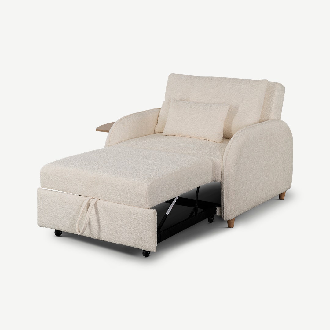Single bed fold out couch clearance