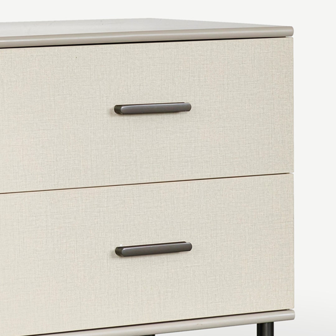 Calisto Bedside Table Greige