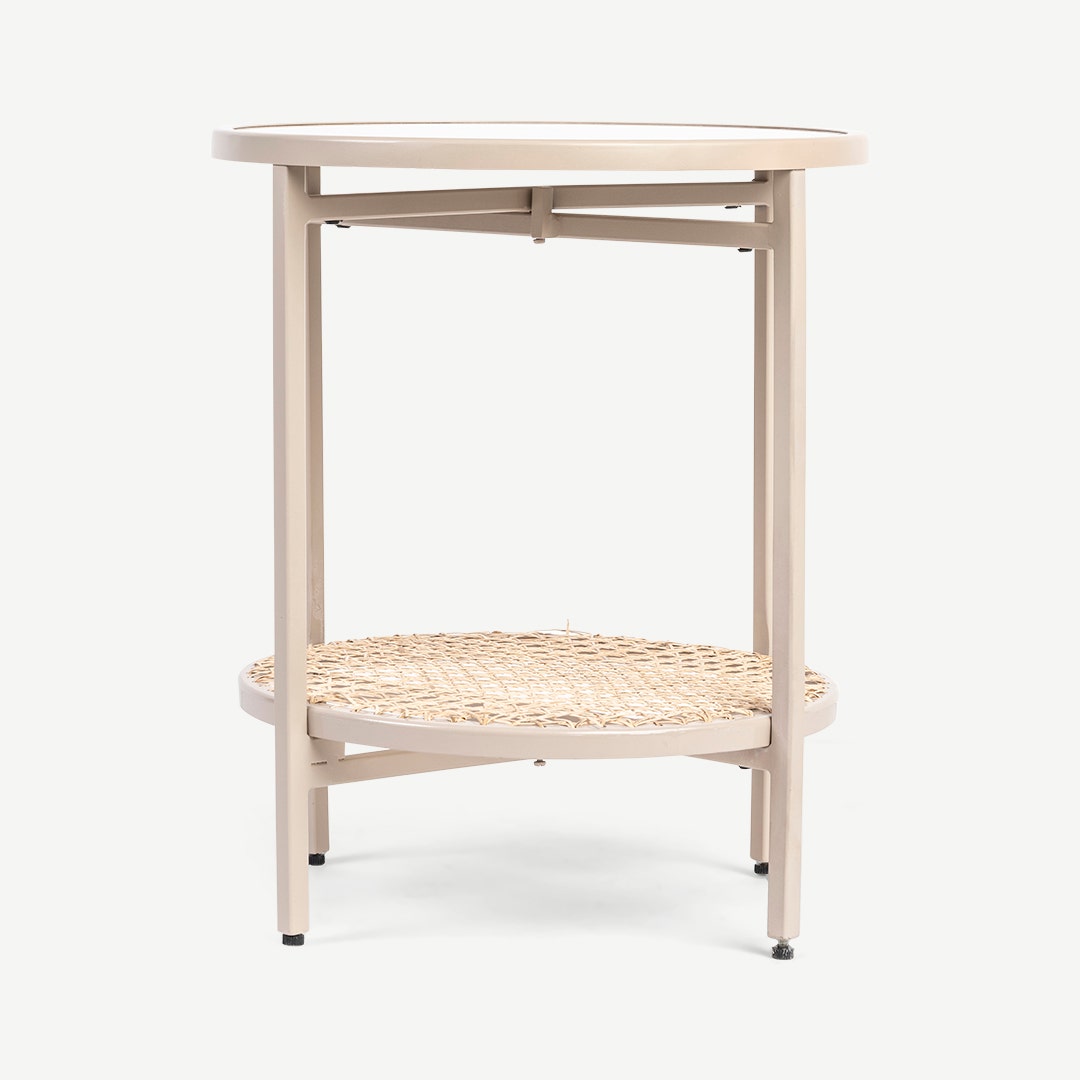 Beige end tables cheap