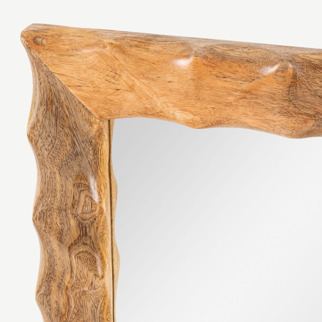 Callista Wall Mounted Mirror -Natural