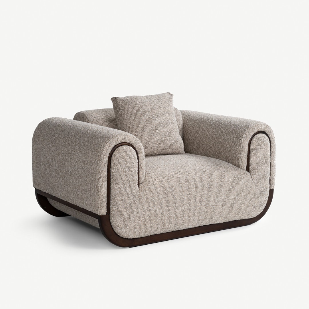 كارلي كنبة فردية - بيج