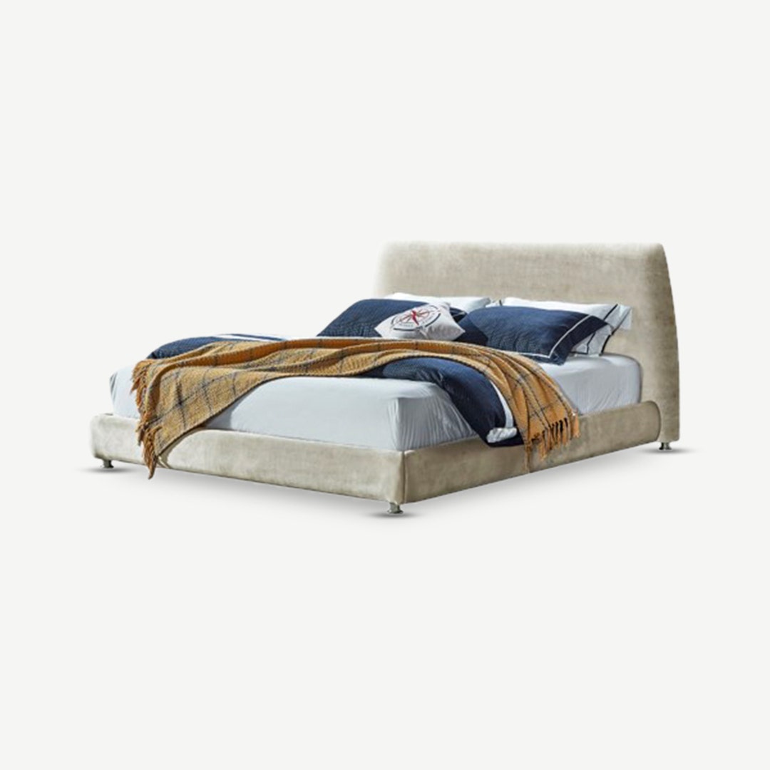 Casper Twin Bed 120X200 Beige