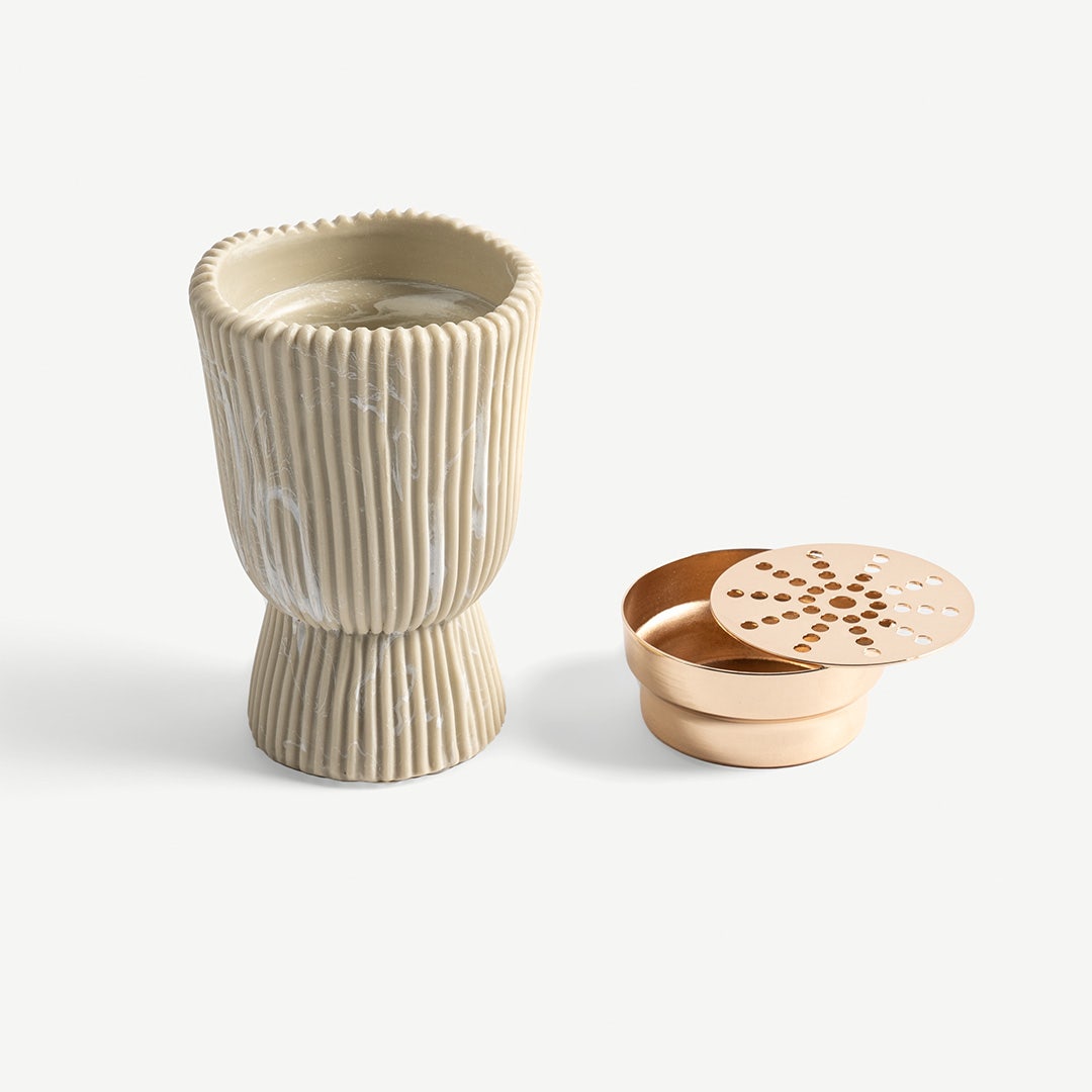 Cathie Oud Burner -Ecru