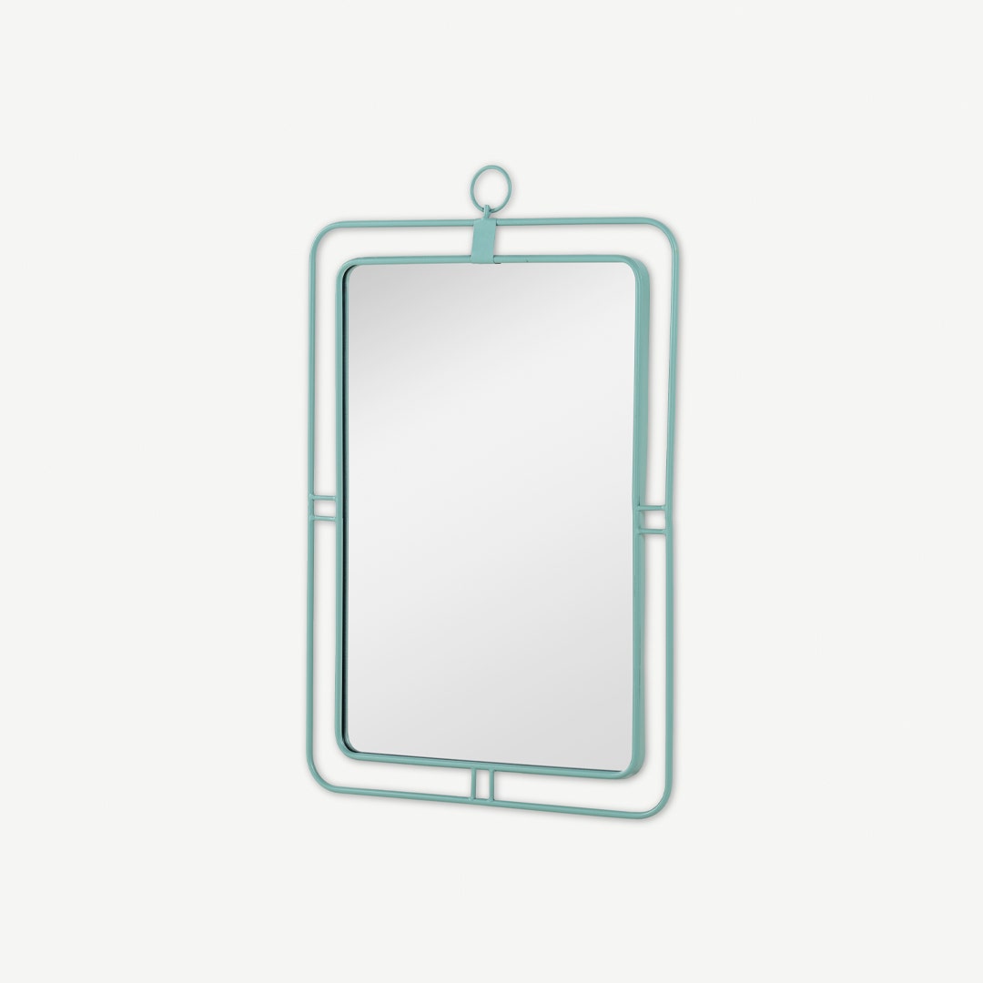 Cecelio Wall Mounted Mirror -P/Green