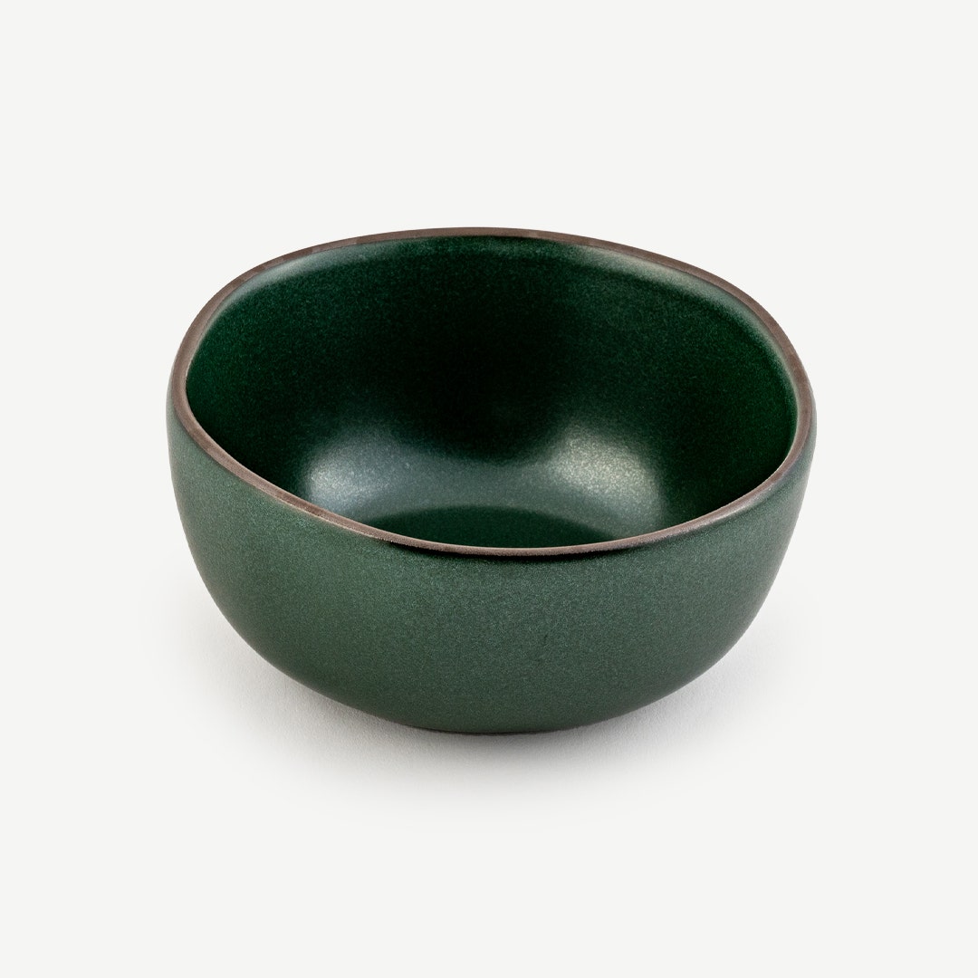 Celina Bowl Bottle Green-11.8cm