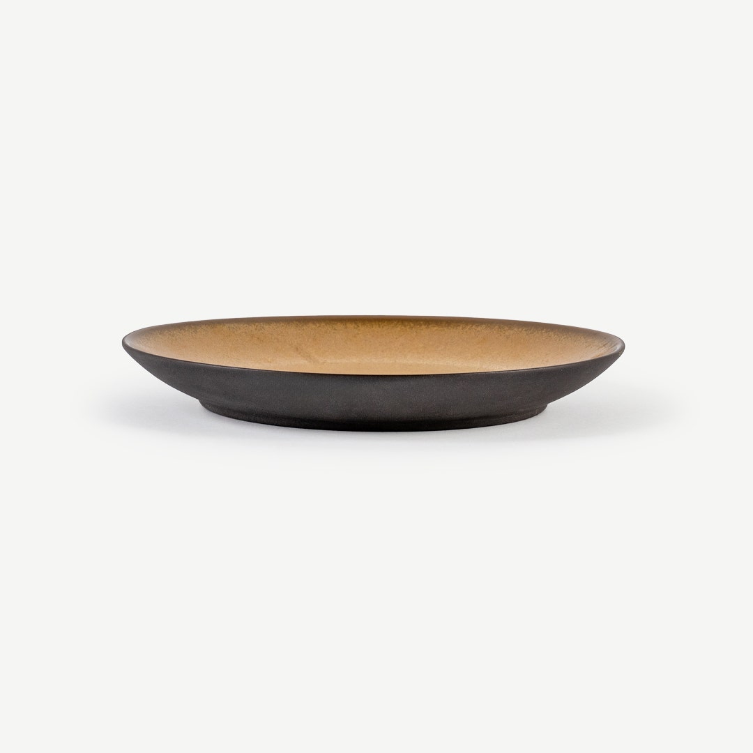 Celina Plate Oak -16.5cm