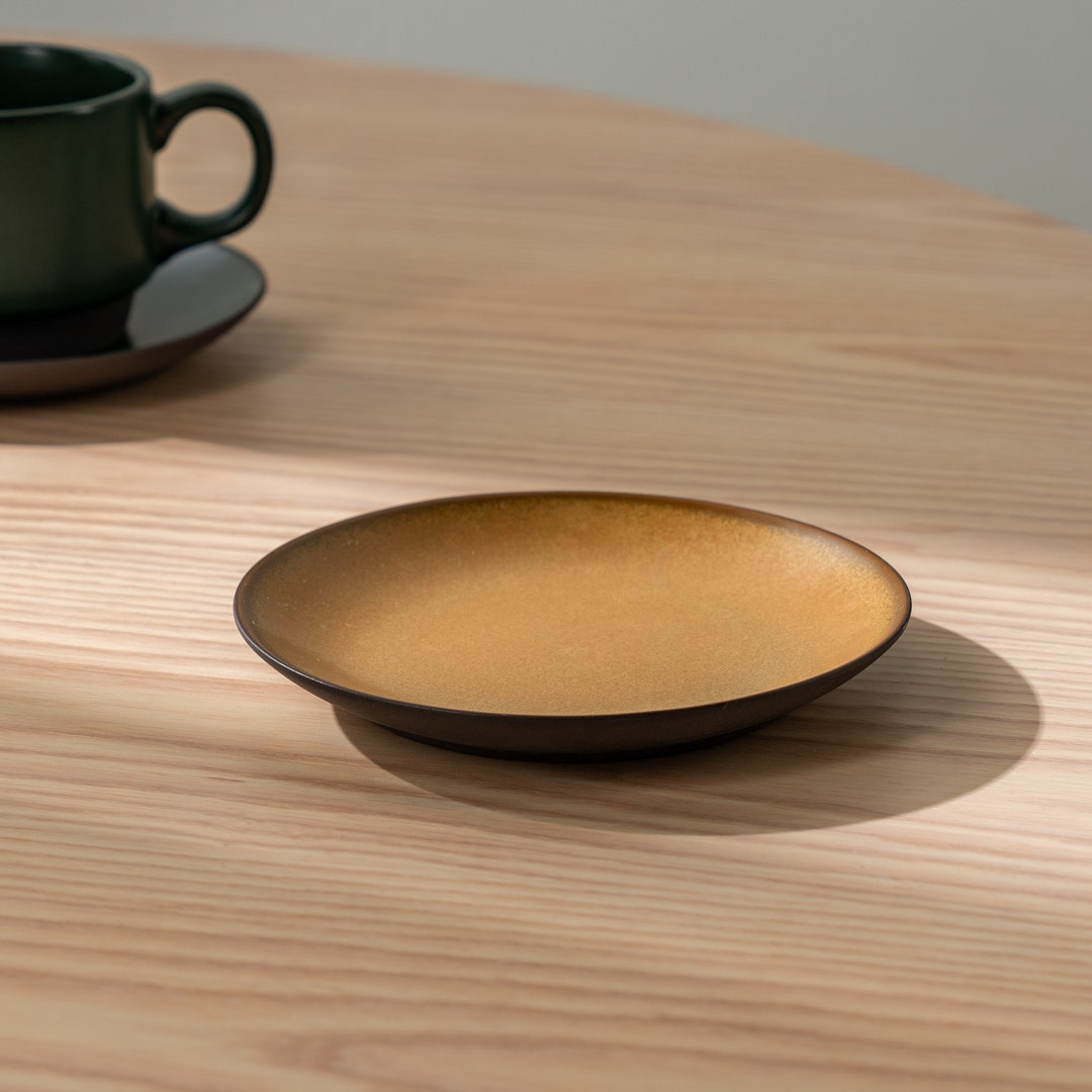 Celina Plate Oak -16.5cm