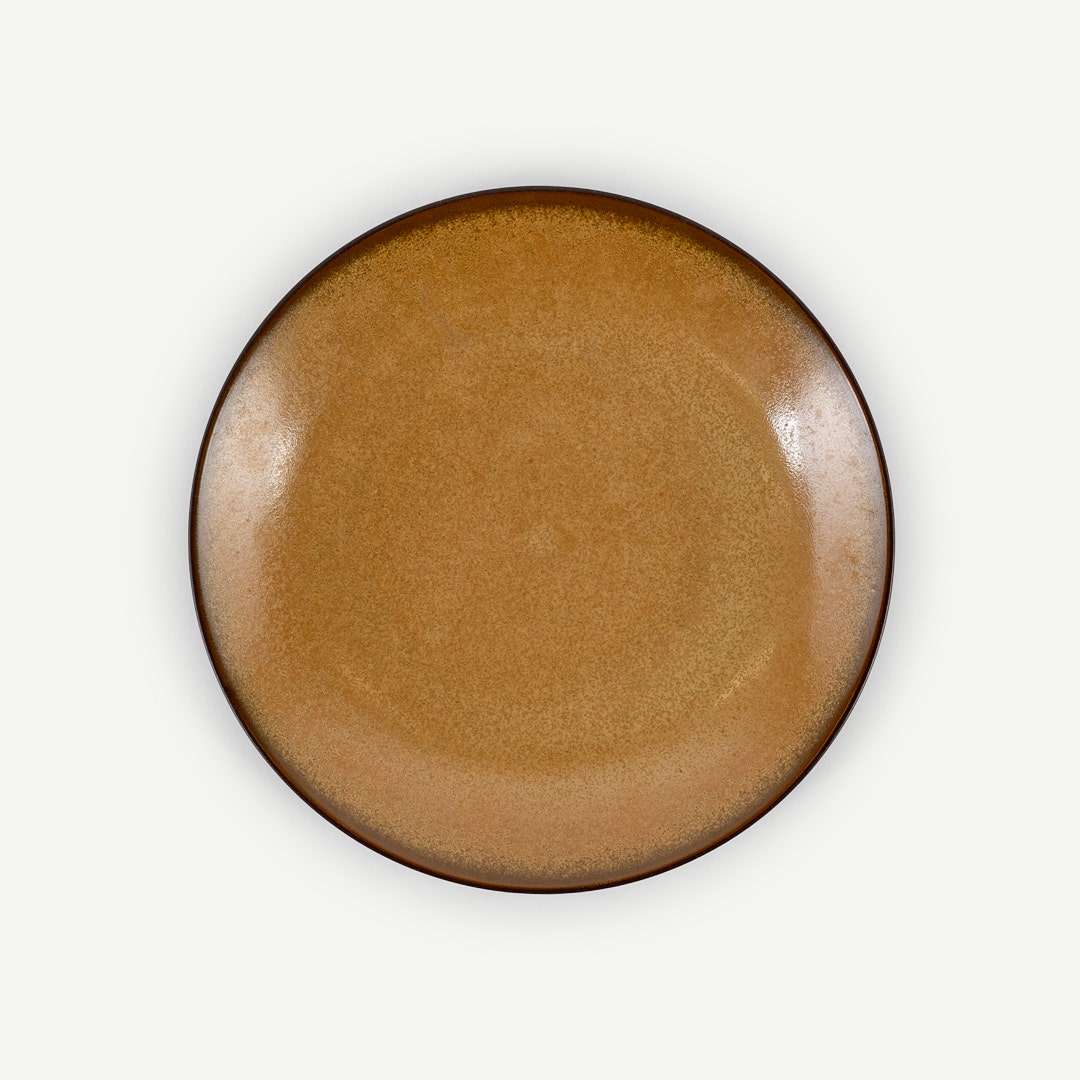 Celina Plate Oak -16.5cm