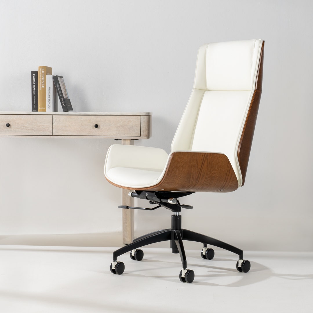 Celino Study Chair White