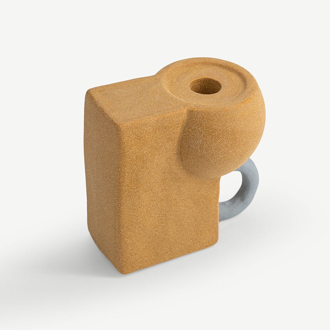 Chelton Ceramic Candle Holder - S