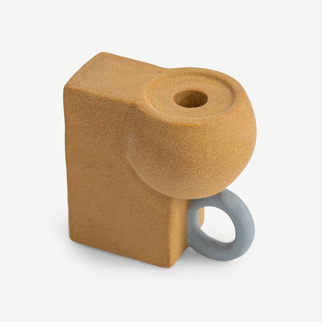 Chelton Ceramic Candle Holder - S