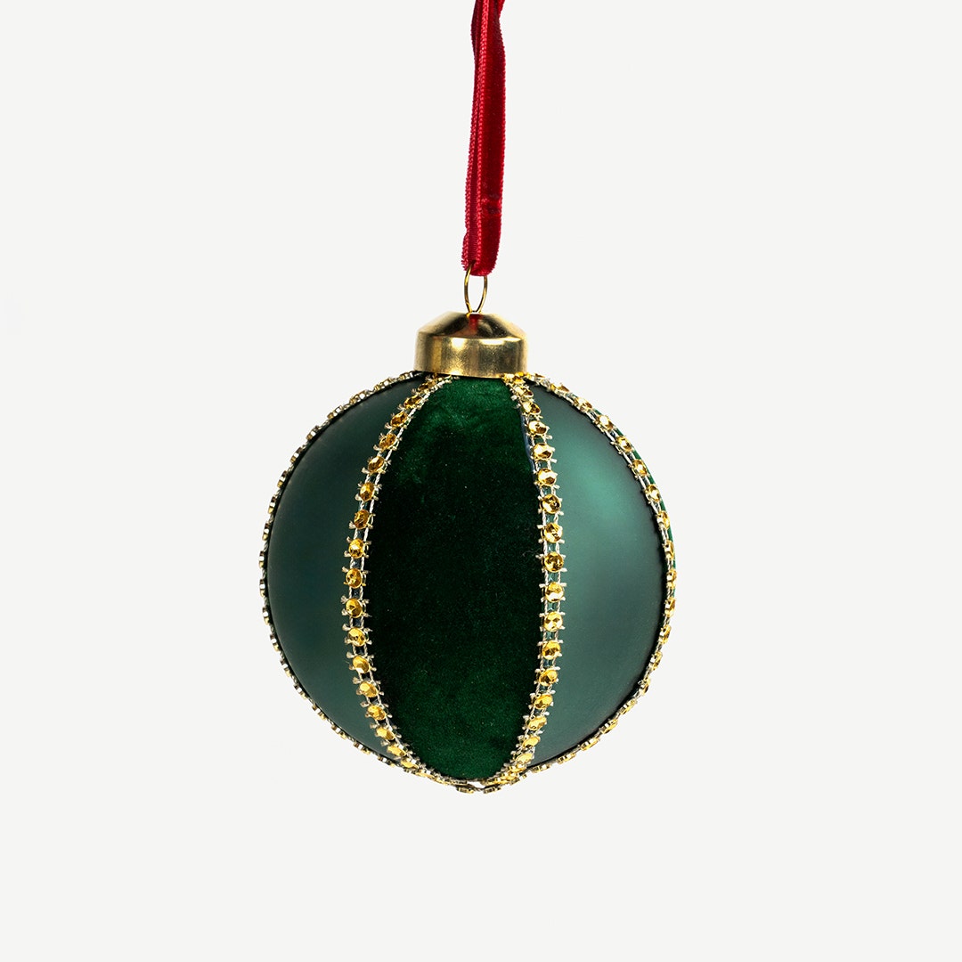 Christmas Ball -Bottle Green