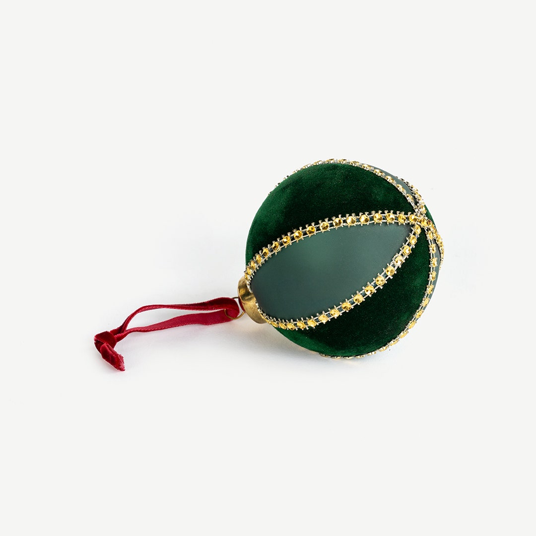 Christmas Ball -Bottle Green