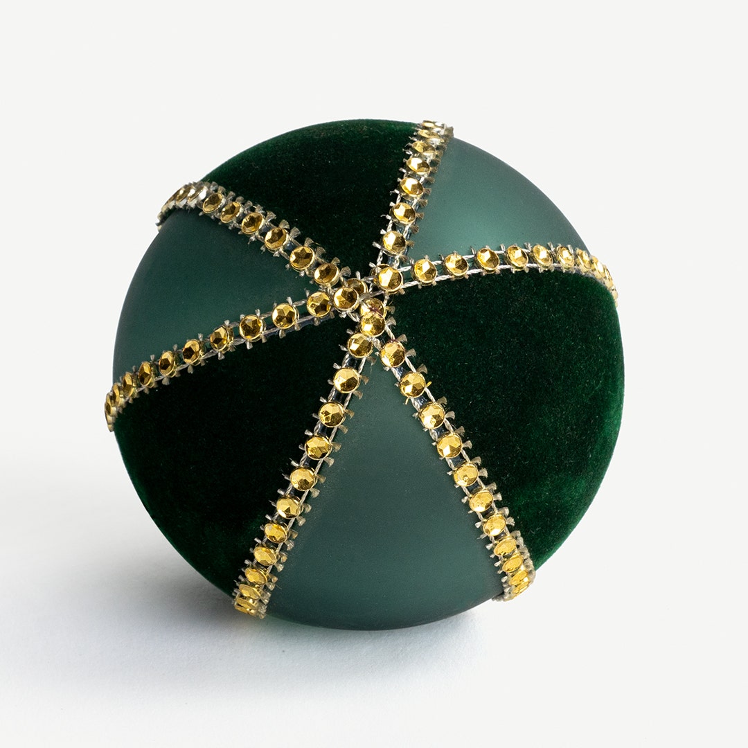 Christmas Ball -Bottle Green