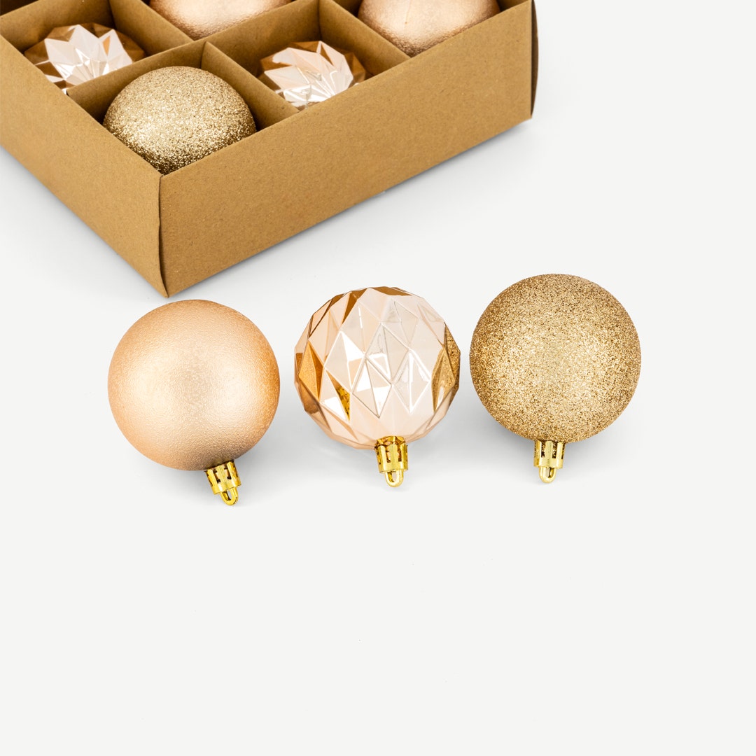 طقم كرات كريسماس من 9 قطع