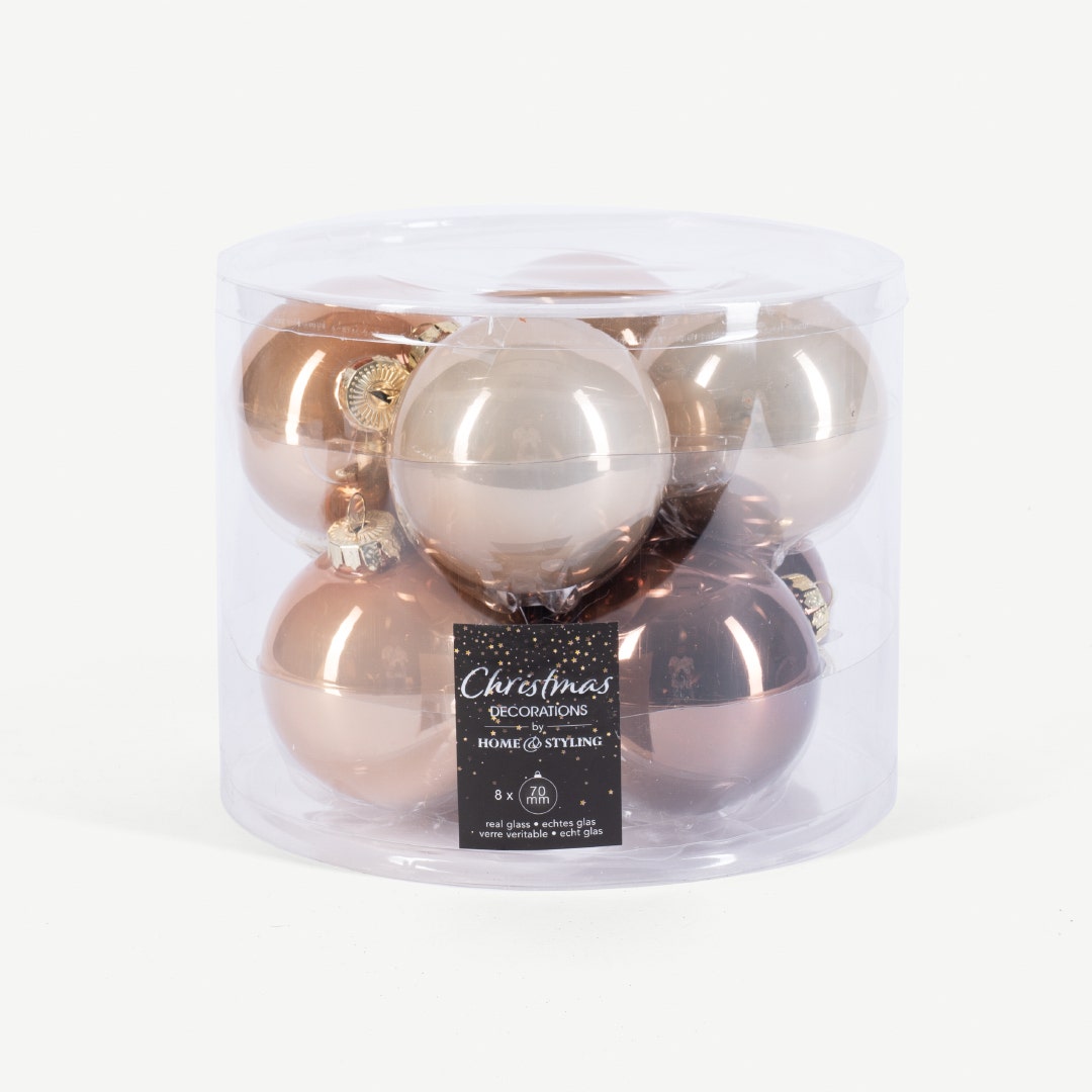 Christmas Balls 70mm -Gold