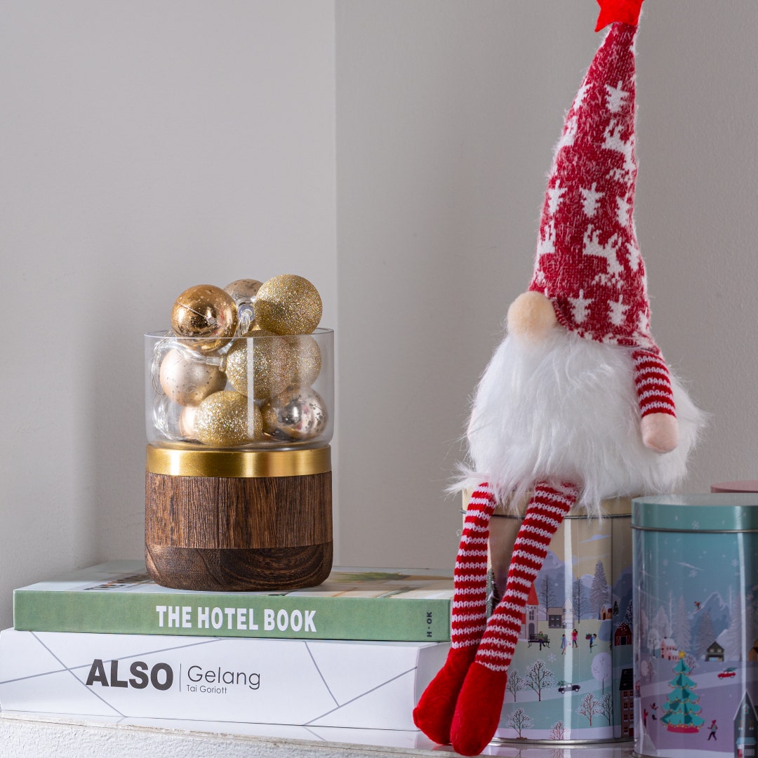 Christmas Balls LED Set of 10X 40mm