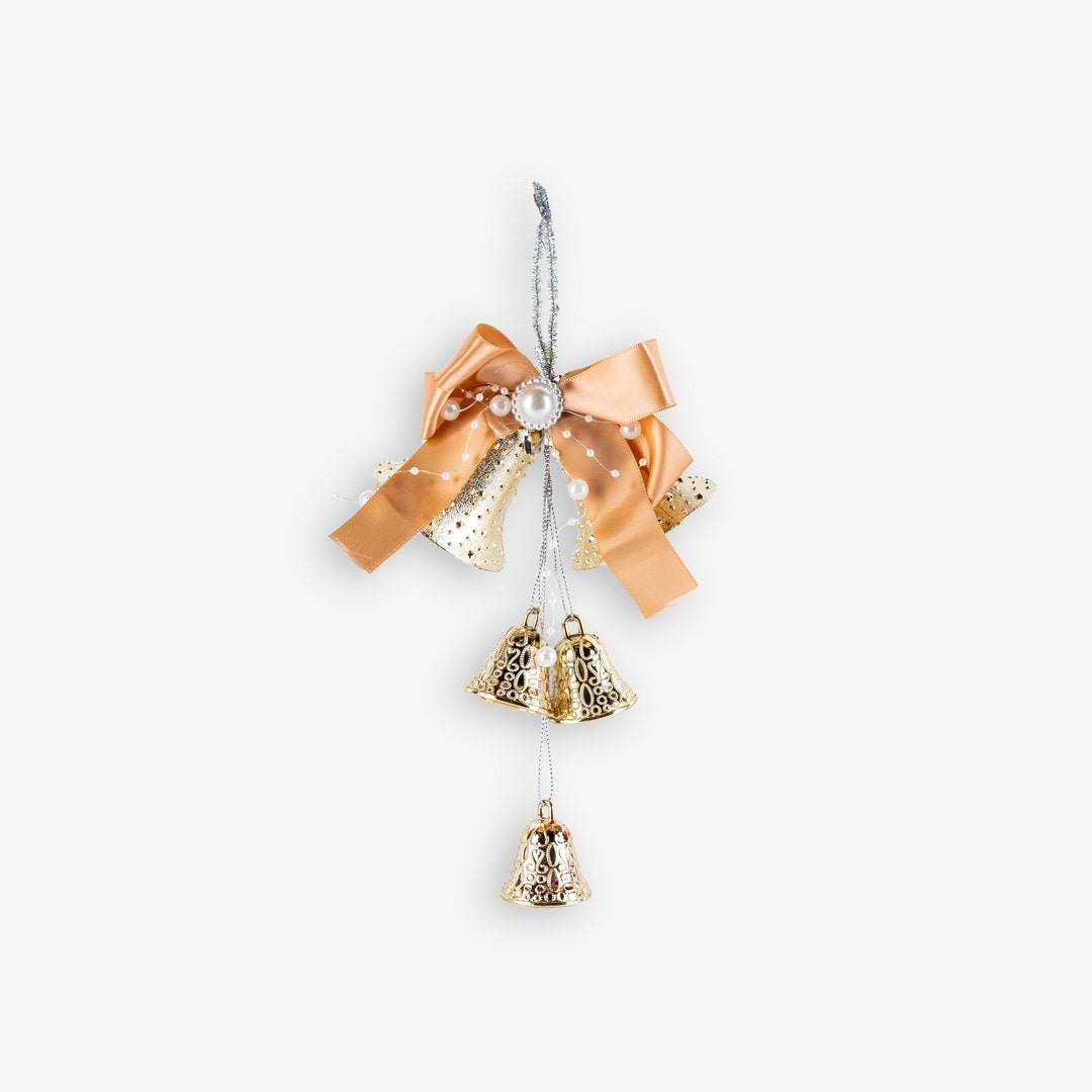 Christmas Décor Bell Champagne