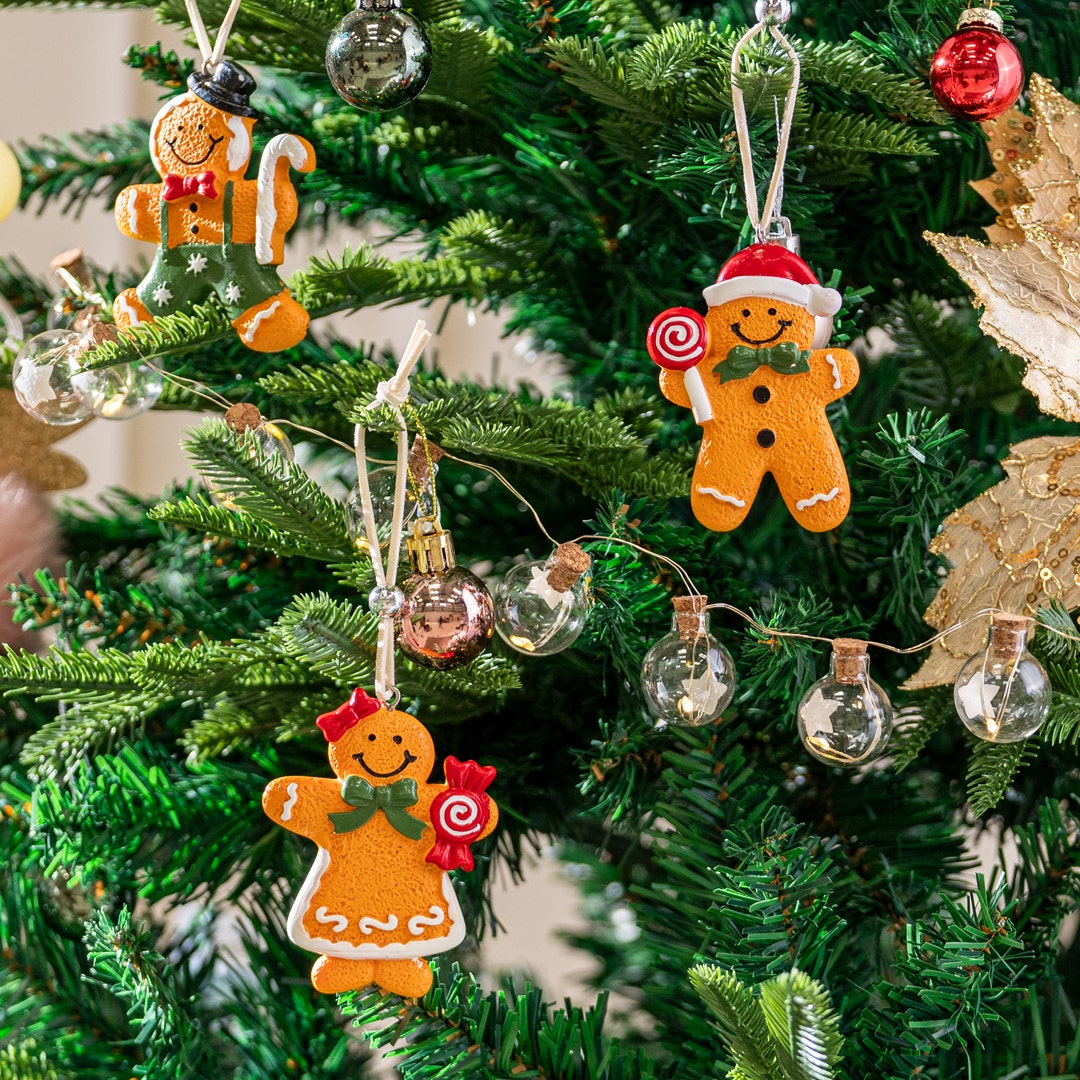 طقم خبز الزنجبيل لكريسماس من 3 قطع