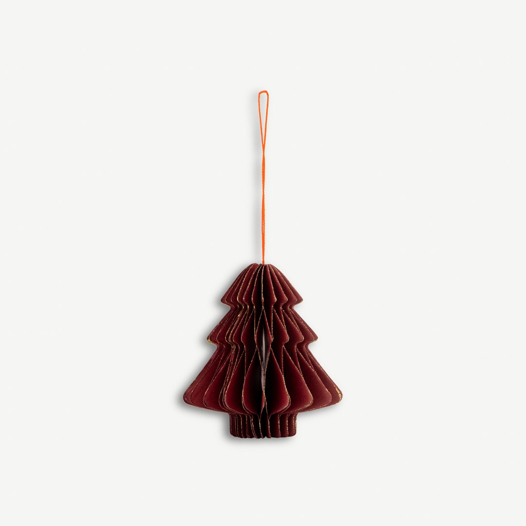 Christmas Hanging Décor -Burgundy