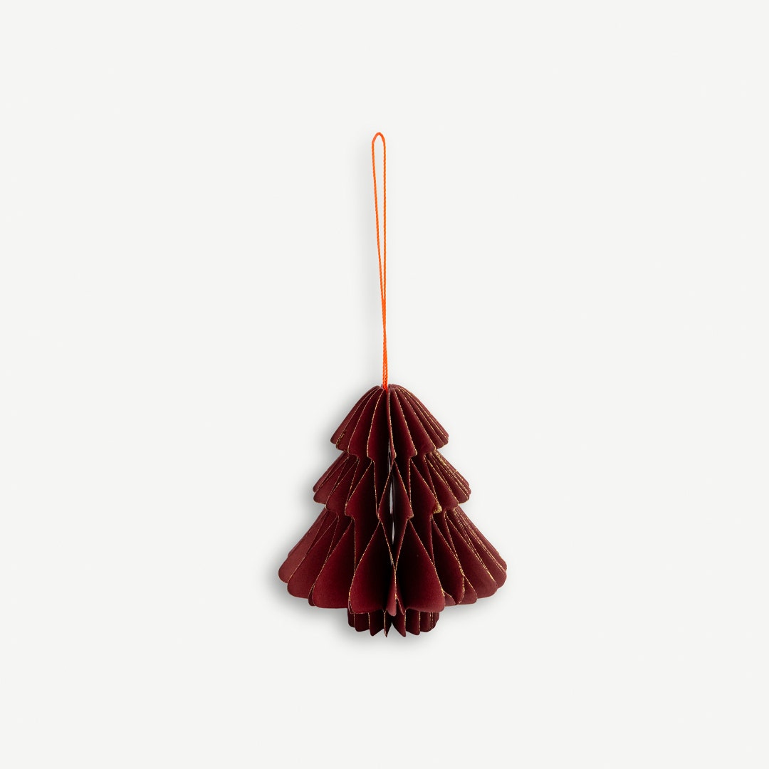 Christmas Hanging Décor -Burgundy