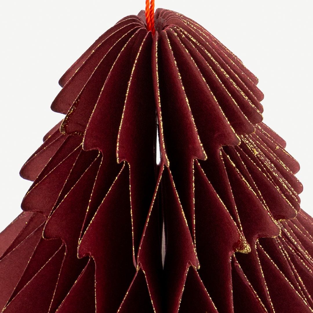 Christmas Hanging Décor -Burgundy