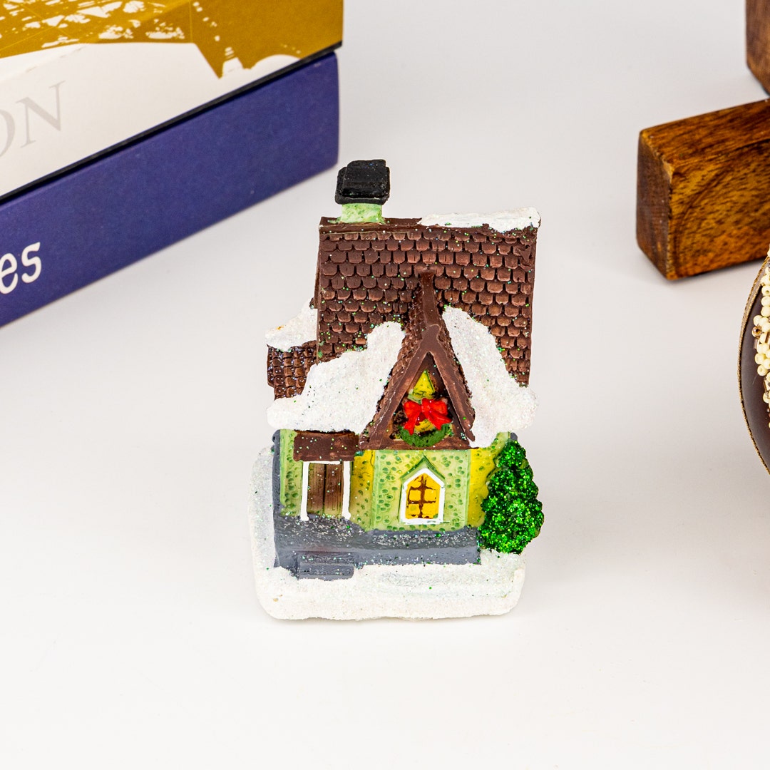 Christmas LED Resin House