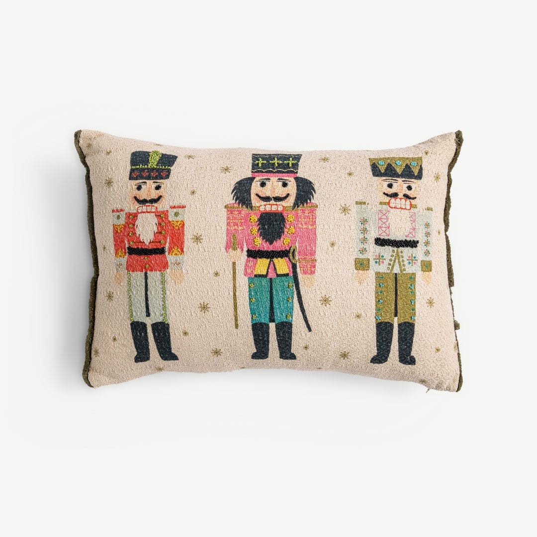 Christmas Nutcracker Cushion