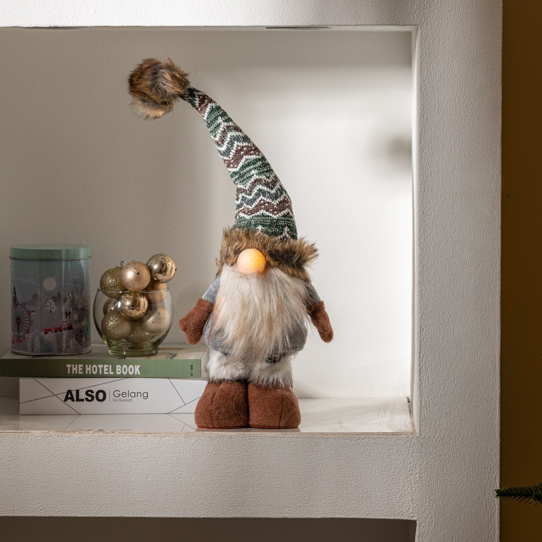 Christmas Plush Doll with Light