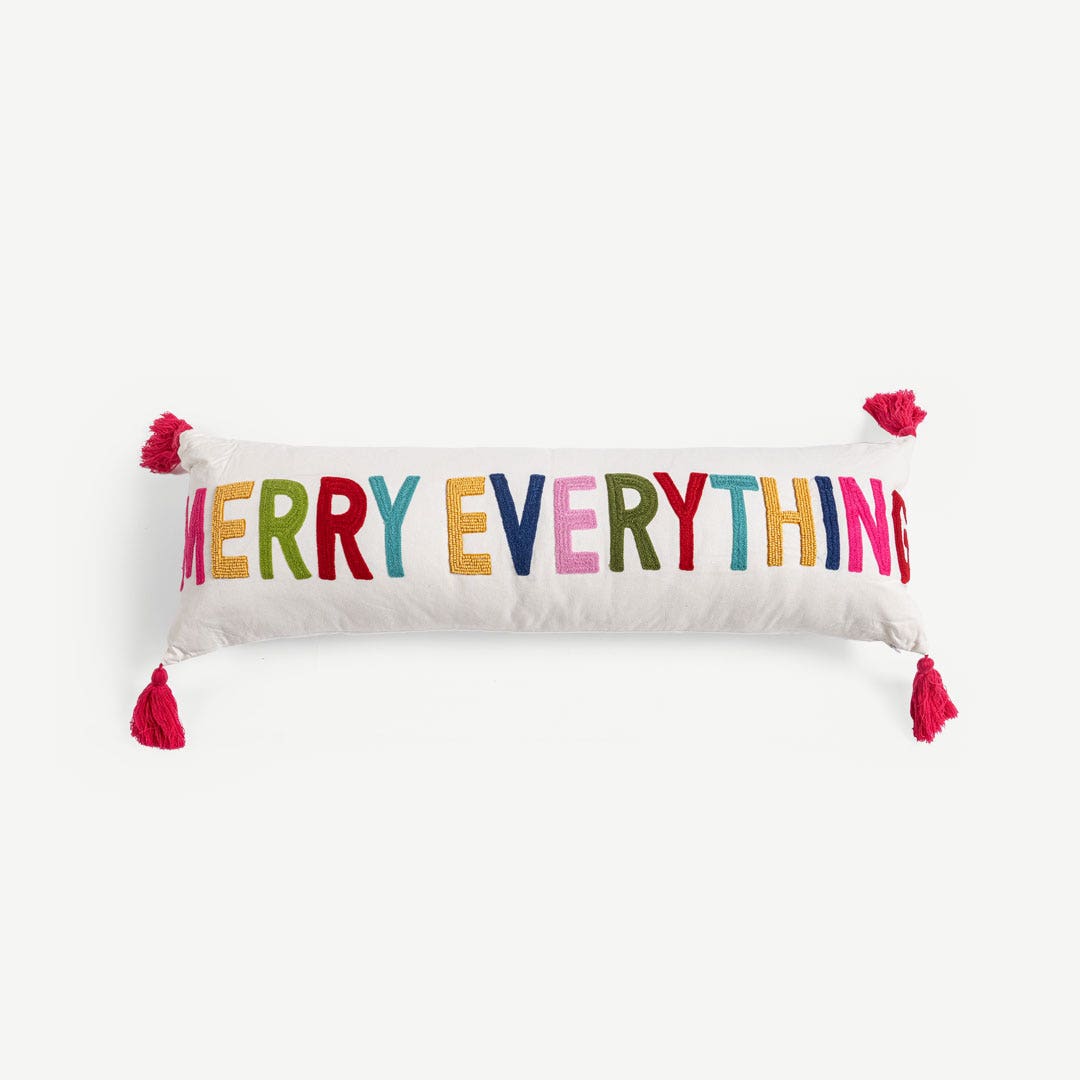 Christmas Scripted Cushion