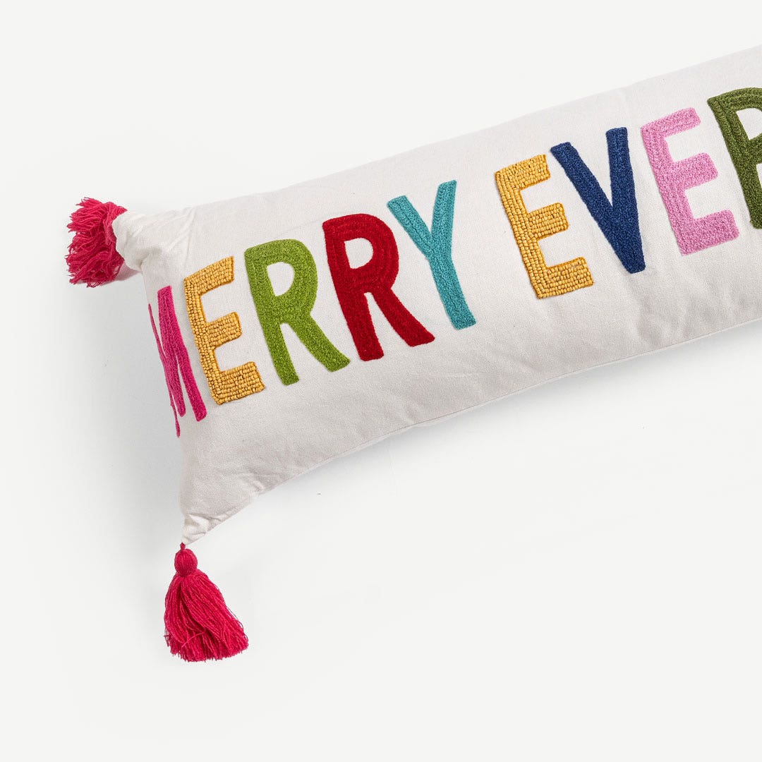 Christmas Scripted Cushion