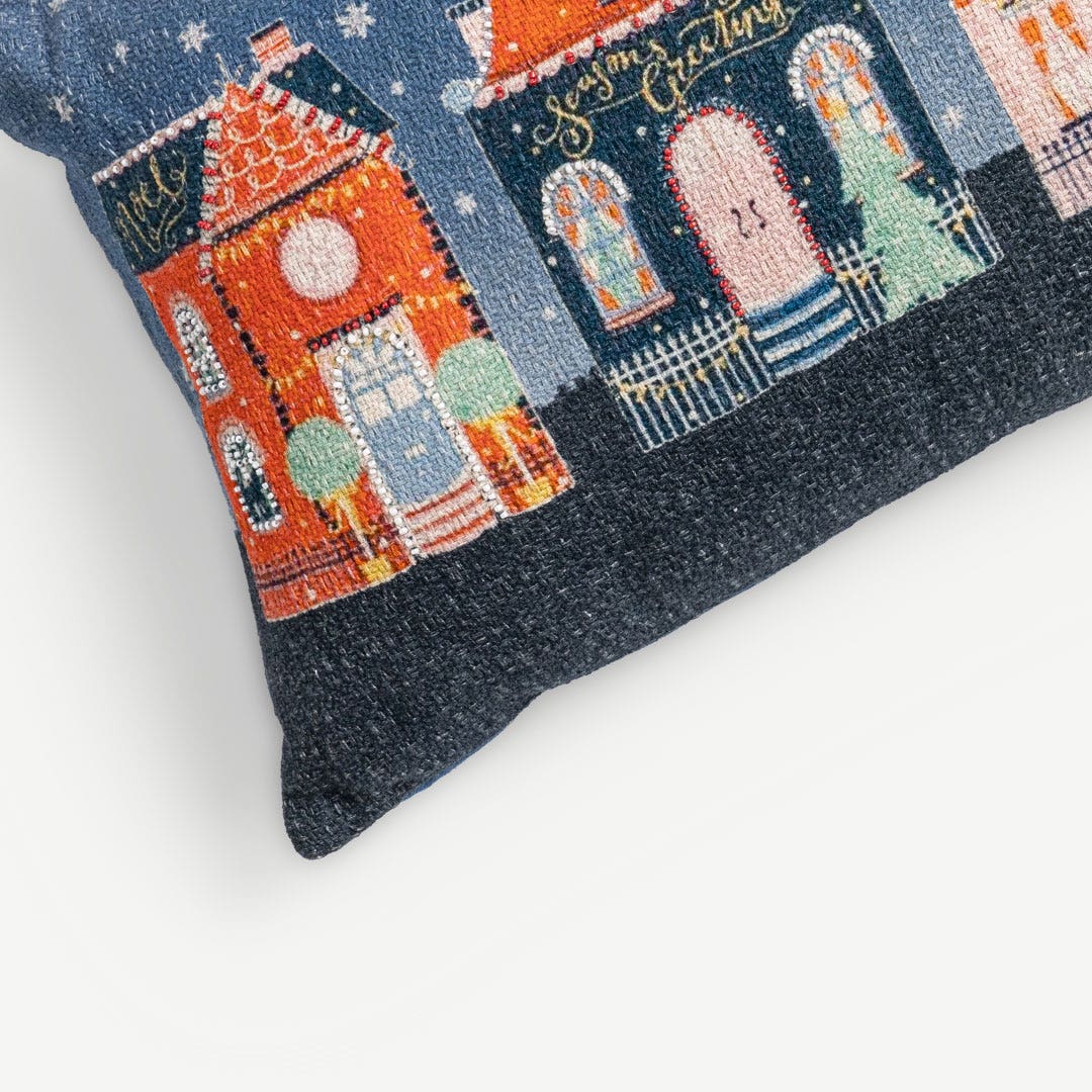 Christmas Season Greetings Cushion